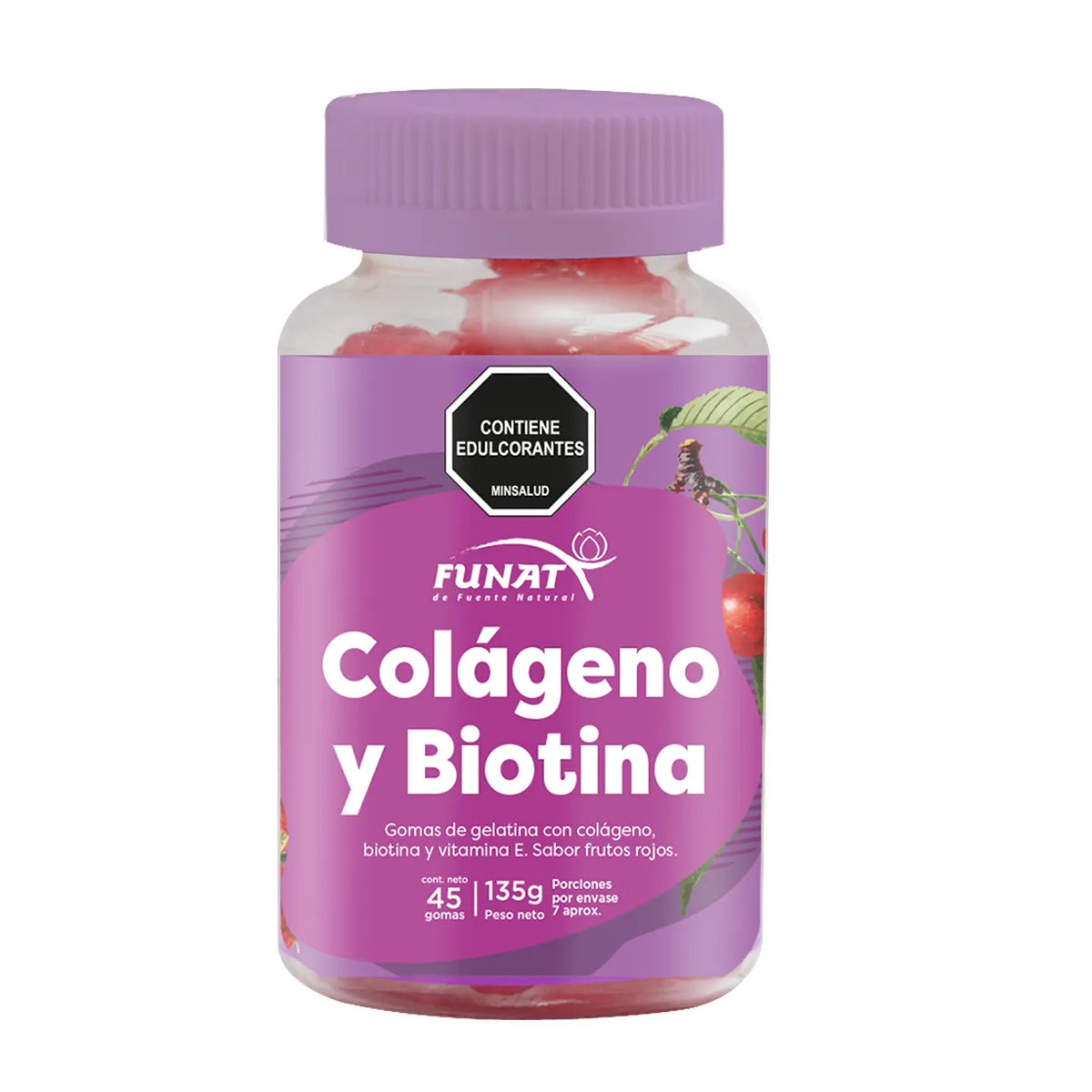 GOMITAS CON BIOTINA